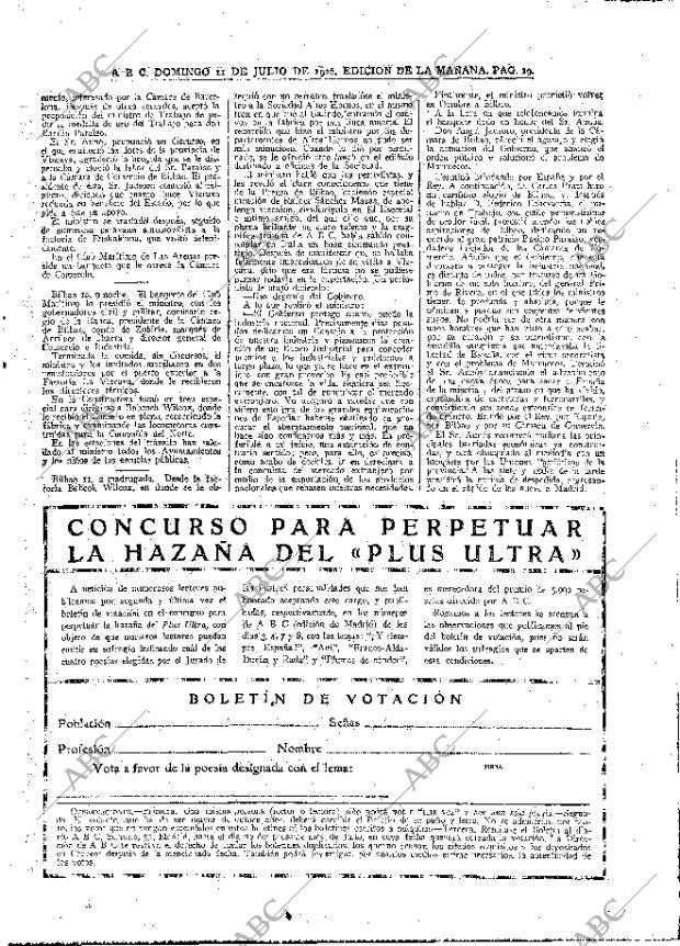 ABC MADRID 11-07-1926 página 19