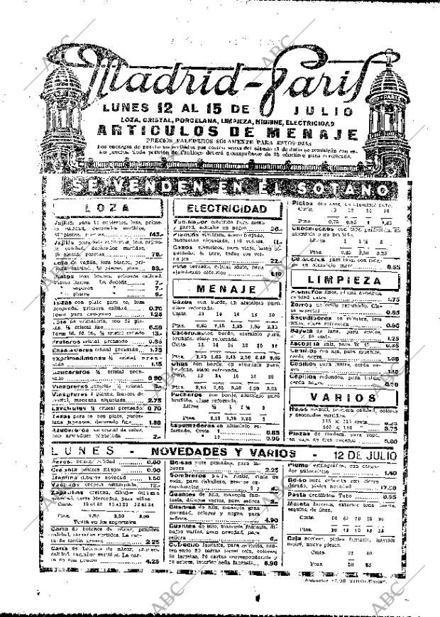 ABC MADRID 11-07-1926 página 26
