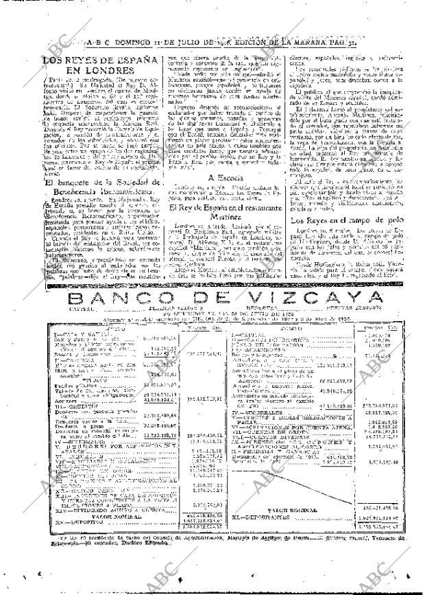 ABC MADRID 11-07-1926 página 32