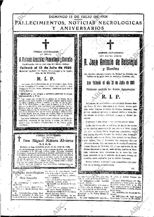ABC MADRID 11-07-1926 página 43