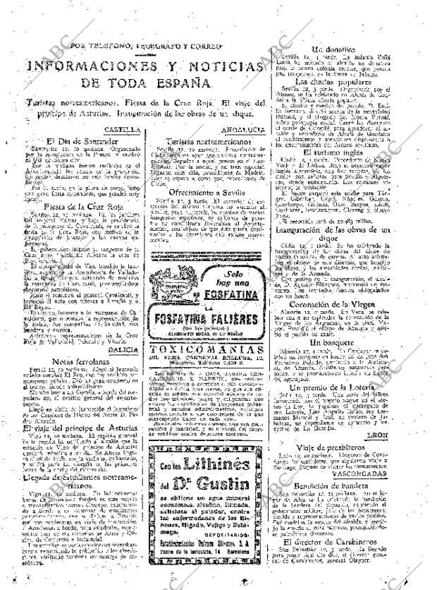 ABC MADRID 13-07-1926 página 19