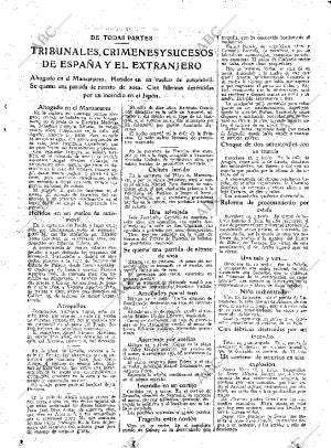 ABC MADRID 13-07-1926 página 23