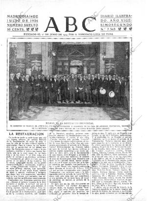 ABC MADRID 14-07-1926