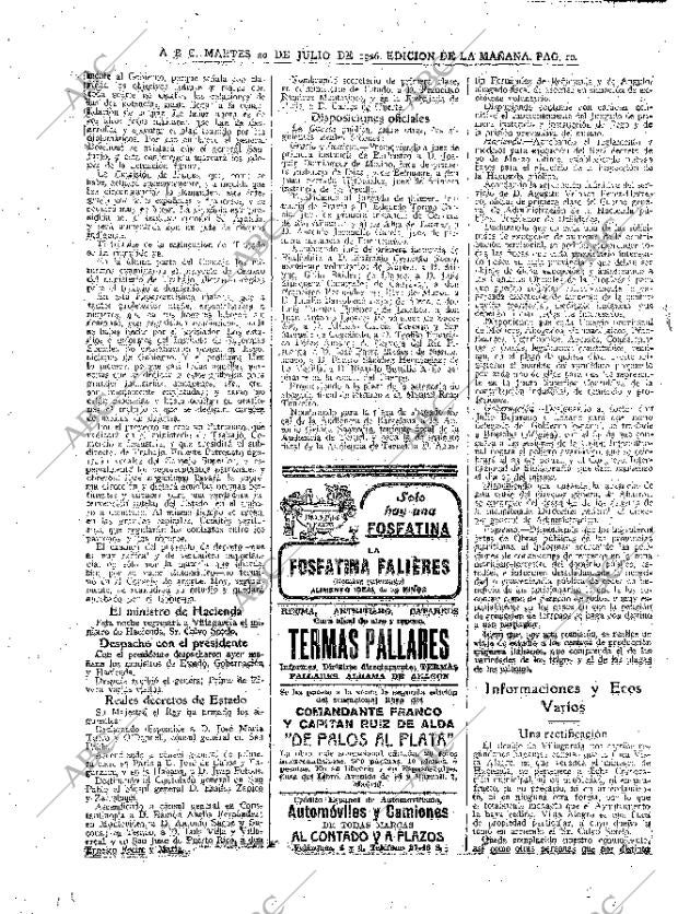 ABC MADRID 20-07-1926 página 10