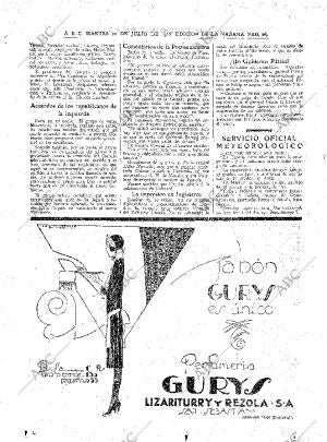 ABC MADRID 20-07-1926 página 16