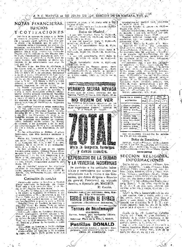 ABC MADRID 20-07-1926 página 30