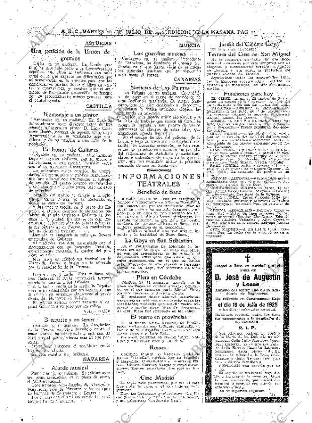 ABC MADRID 20-07-1926 página 32