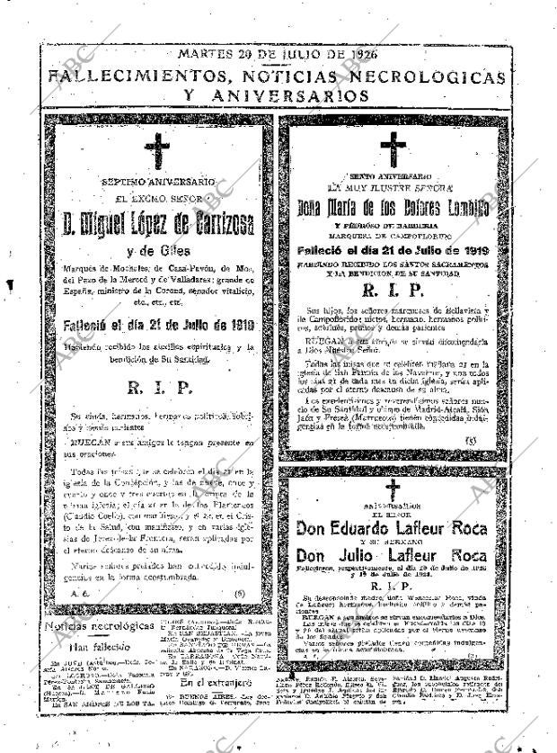 ABC MADRID 20-07-1926 página 37