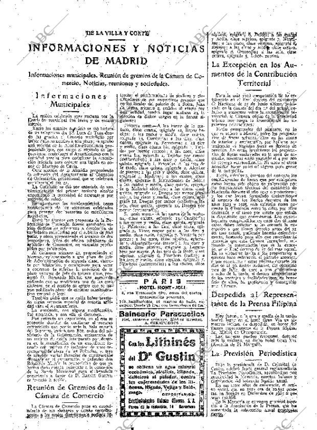 ABC MADRID 22-07-1926 página 15