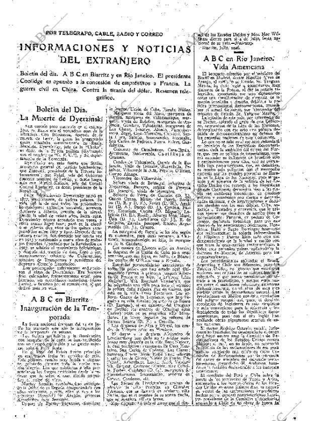 ABC MADRID 22-07-1926 página 21