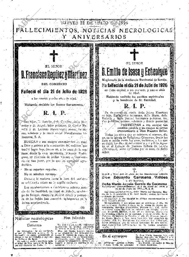 ABC MADRID 22-07-1926 página 29