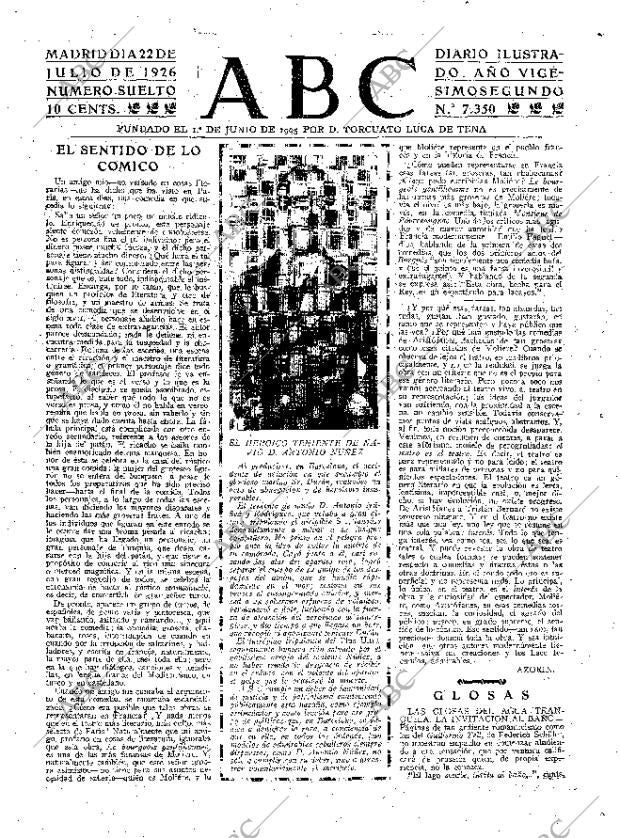 ABC MADRID 22-07-1926 página 3