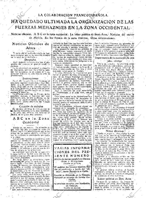 ABC MADRID 22-07-1926 página 7