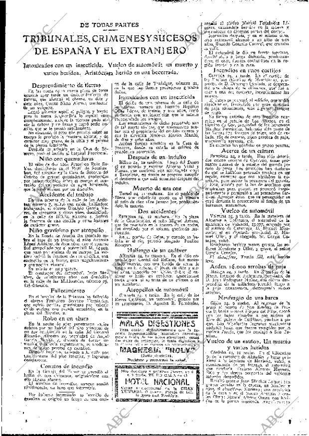 ABC MADRID 25-07-1926 página 21