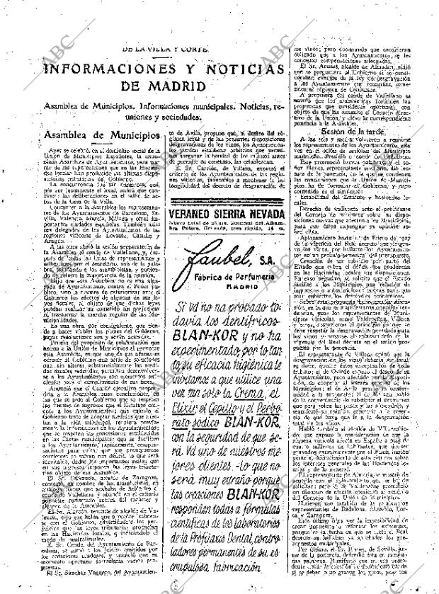 ABC MADRID 27-07-1926 página 13