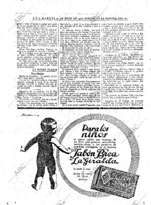 ABC MADRID 27-07-1926 página 20