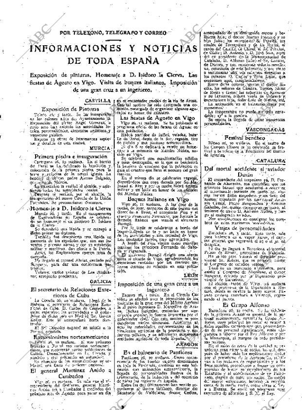 ABC MADRID 27-07-1926 página 29