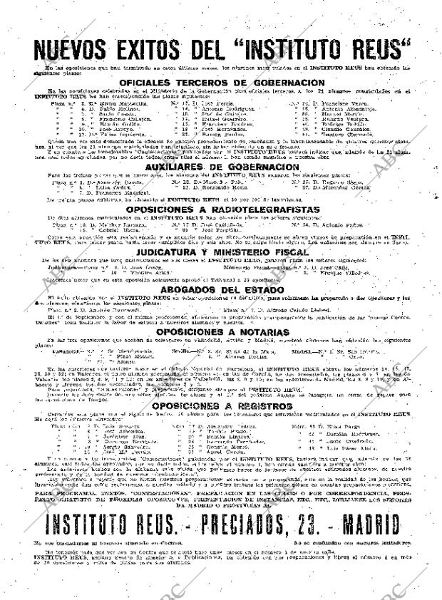 ABC MADRID 27-07-1926 página 6