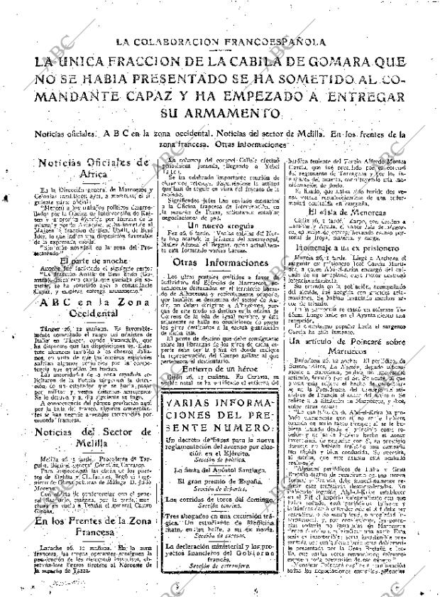 ABC MADRID 27-07-1926 página 7