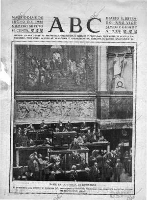 ABC MADRID 31-07-1926