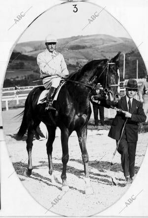 Caballo "lord Presto", ganador del Premio "Pantegruel"