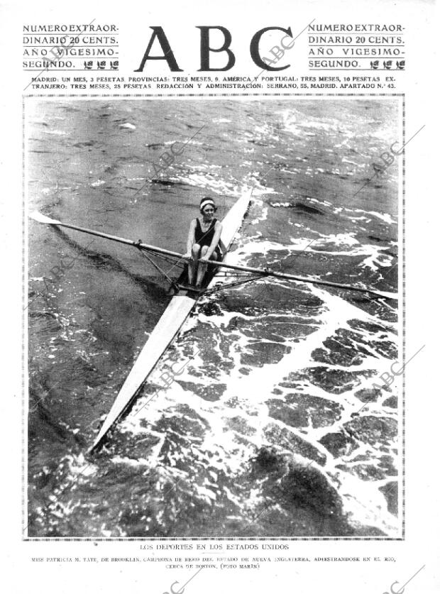ABC MADRID 01-08-1926 página 1