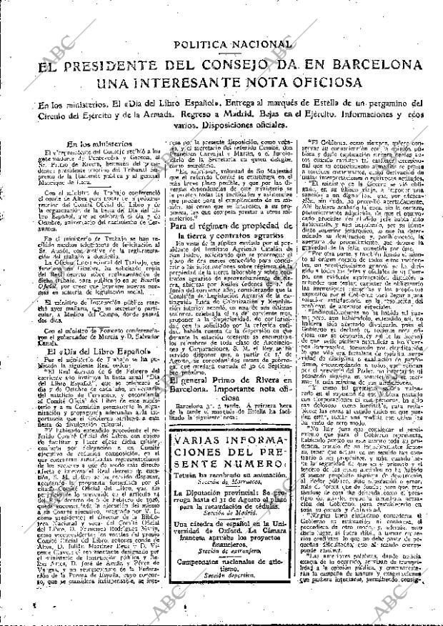 ABC MADRID 01-08-1926 página 15