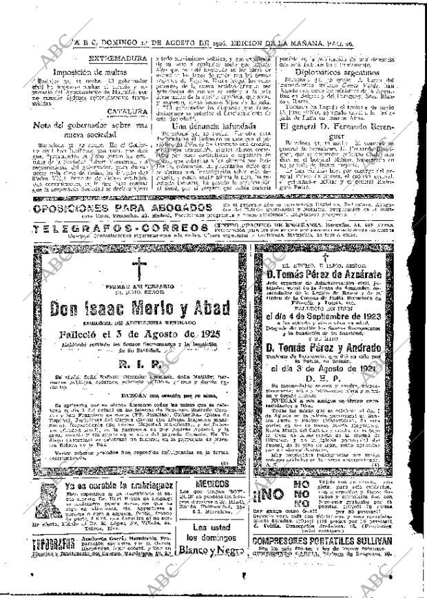 ABC MADRID 01-08-1926 página 26