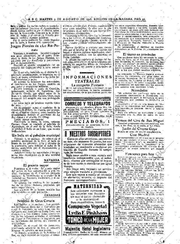 ABC MADRID 03-08-1926 página 31