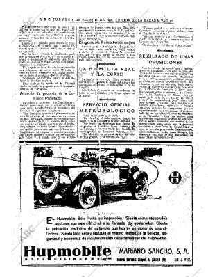 ABC MADRID 05-08-1926 página 12