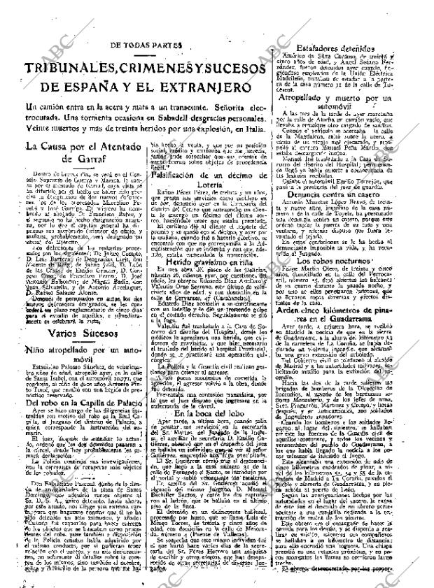 ABC MADRID 05-08-1926 página 15