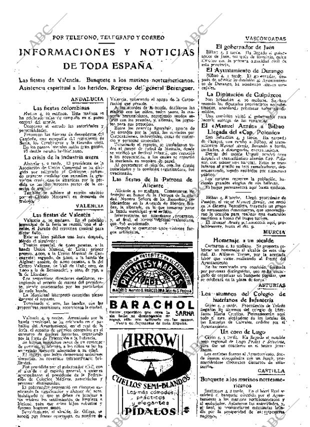 ABC MADRID 05-08-1926 página 19