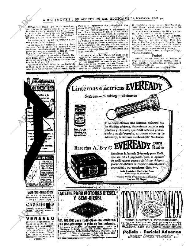 ABC MADRID 05-08-1926 página 30