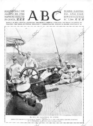 ABC MADRID 07-08-1926 página 1