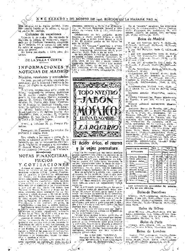 ABC MADRID 07-08-1926 página 14