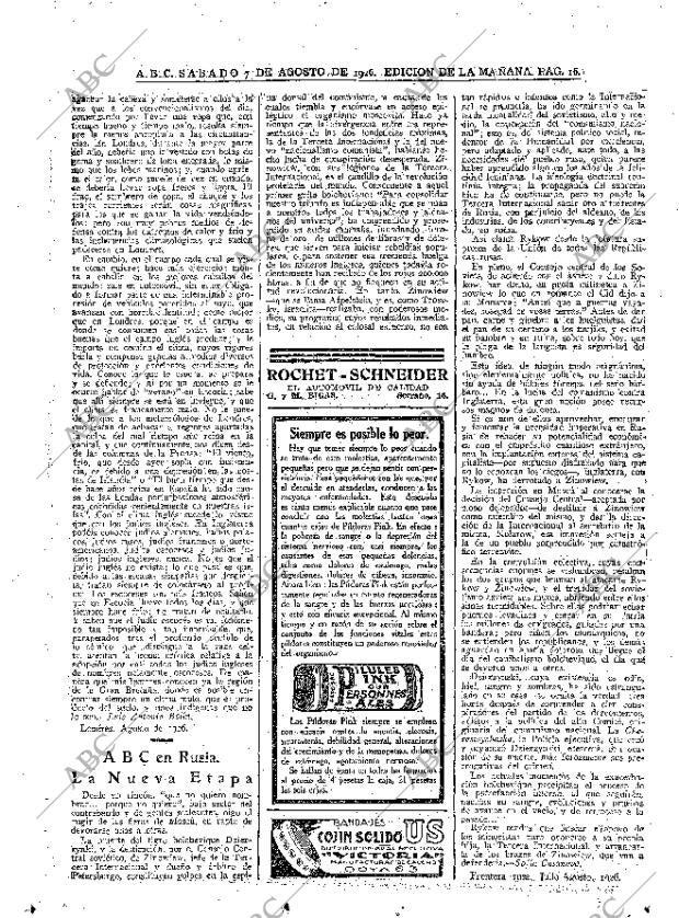 ABC MADRID 07-08-1926 página 16
