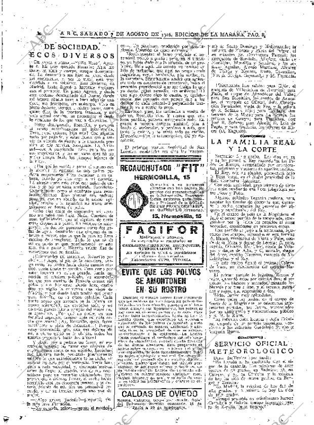 ABC MADRID 07-08-1926 página 8