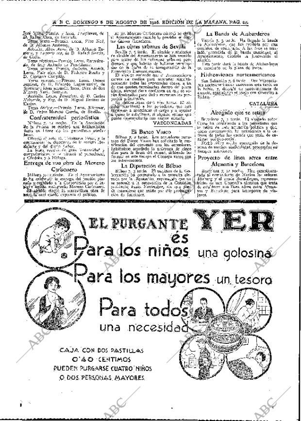ABC MADRID 08-08-1926 página 24