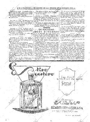 ABC MADRID 10-08-1926 página 12
