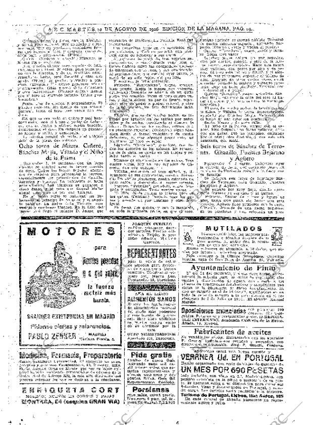 ABC MADRID 10-08-1926 página 29