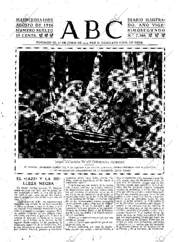 ABC MADRID 10-08-1926 página 3