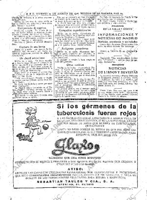 ABC MADRID 13-08-1926 página 12