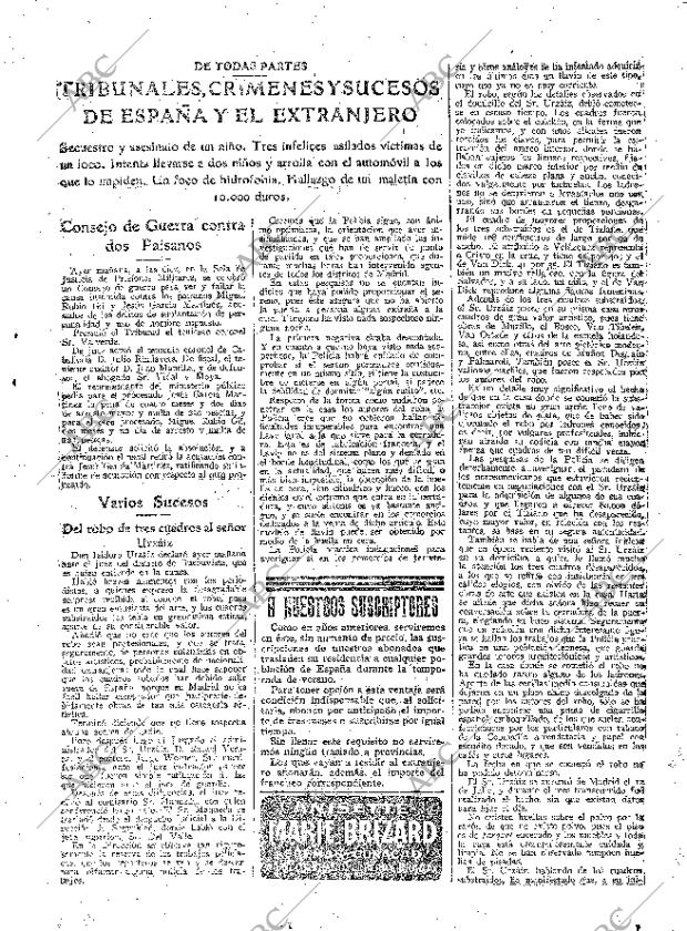 ABC MADRID 13-08-1926 página 13