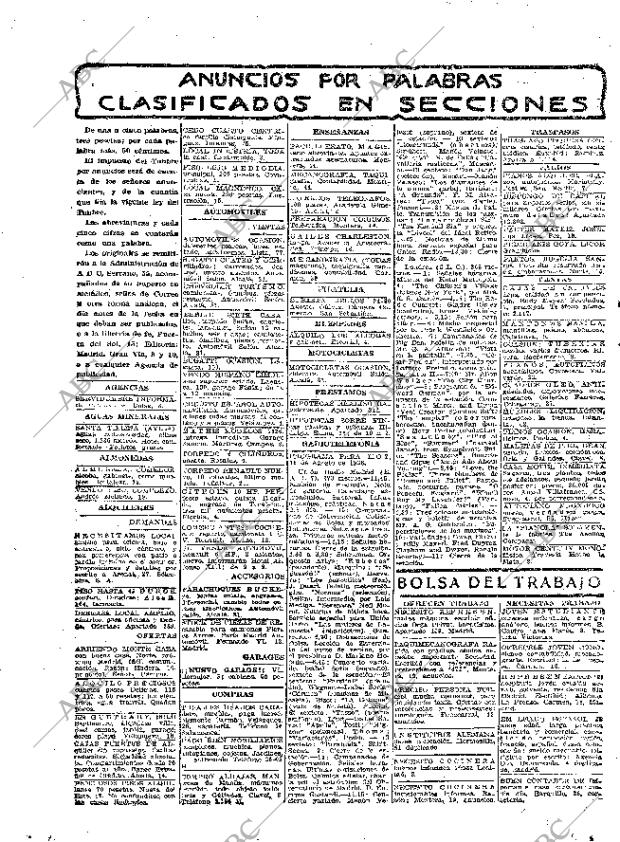 ABC MADRID 13-08-1926 página 20