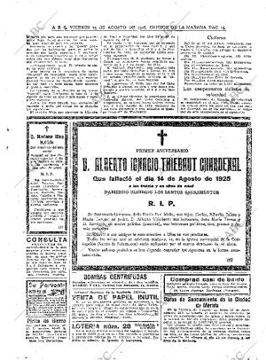 ABC MADRID 13-08-1926 página 25