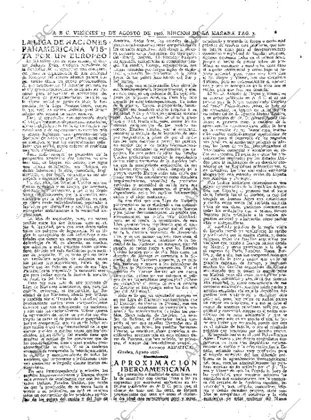 ABC MADRID 13-08-1926 página 7