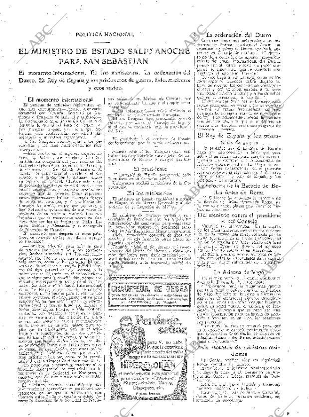 ABC MADRID 14-08-1926 página 11