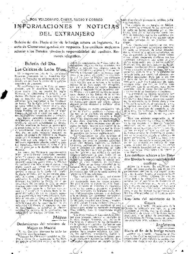 ABC MADRID 14-08-1926 página 19