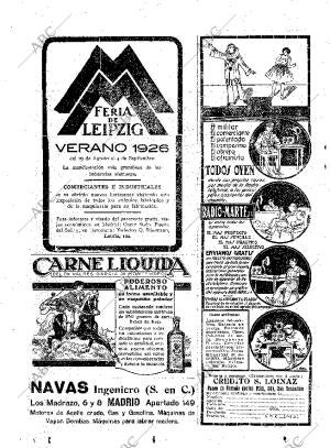 ABC MADRID 14-08-1926 página 2