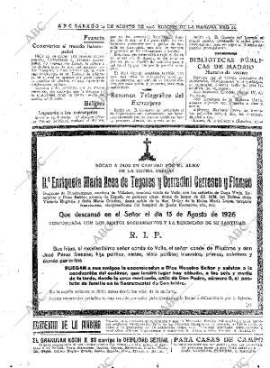 ABC MADRID 14-08-1926 página 22